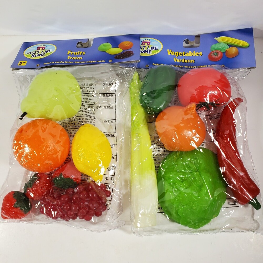 New Just Like Home Toys R Us Fruits and Vegetables Play Toys